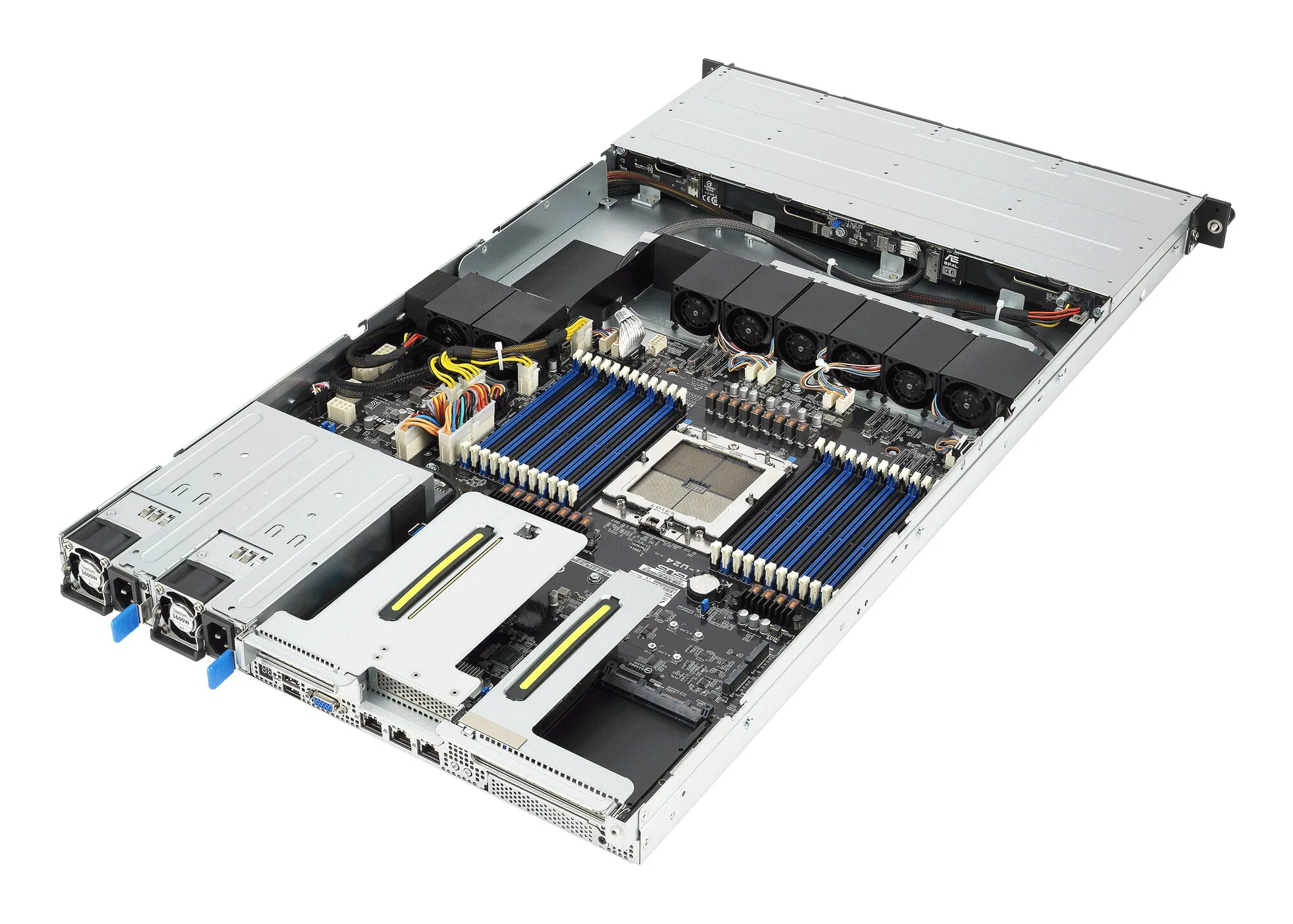 ASUS RS501A-E12-RS4 LGA 6096 Rack (1U) Schwarz, Silber – Bild 6
