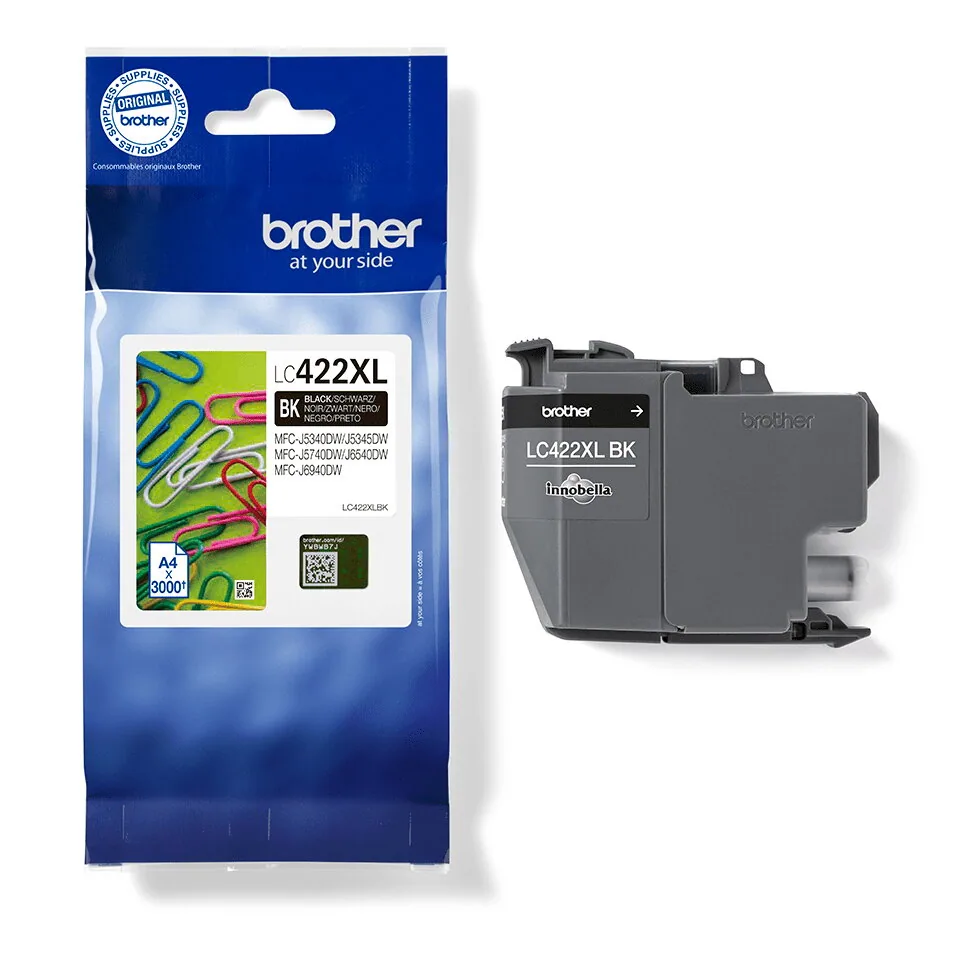 Brother LC422XLBK Druckerpatrone 1 Stück(e) Original Hohe (XL-) Ausbeute Schwarz – Bild 4