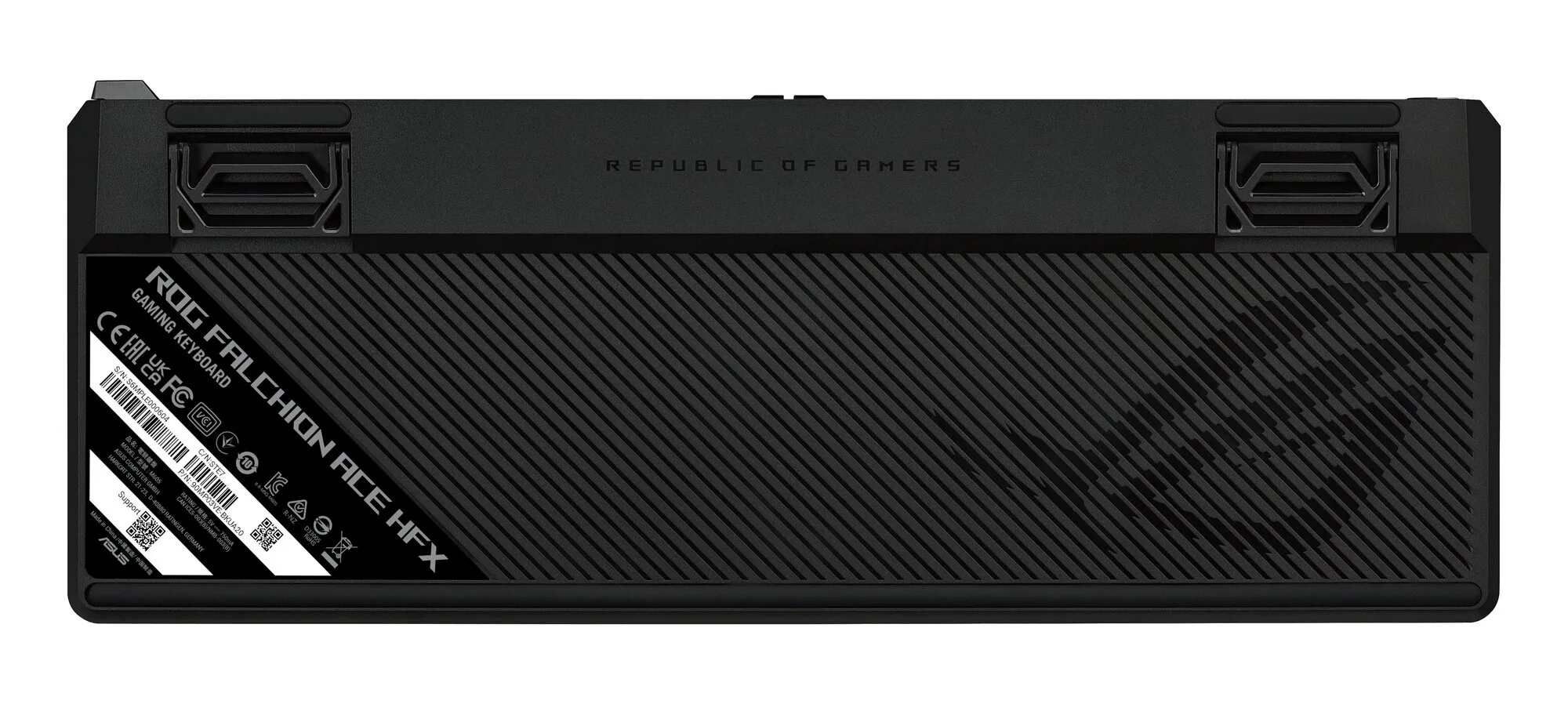 ASUS ROG Falchion Ace HFX Tastatur Gaming USB QWERTZ Deutsch Schwarz – Bild 2