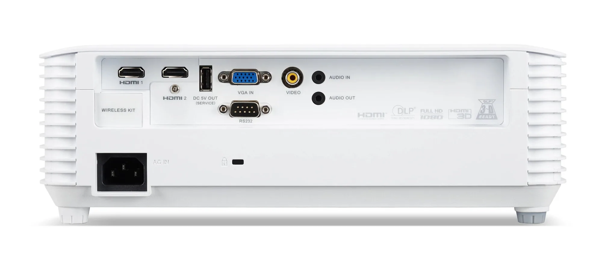 Acer H6518STi Standard Throw-Projektor 3500 ANSI Lumen DLP 1080p (1920x1080) Weiß – Bild 6