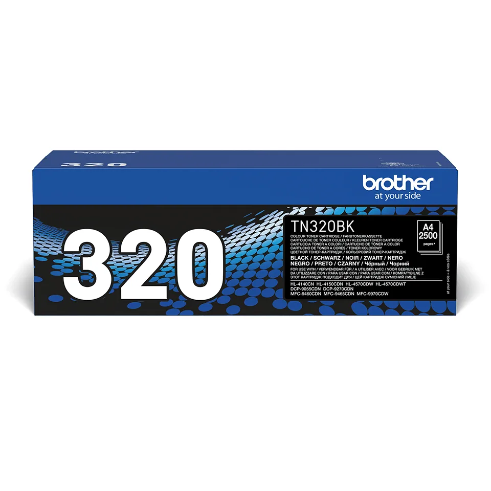 Brother TN-320BK Tonerkartusche 1 Stück(e) Original Schwarz – Bild 1
