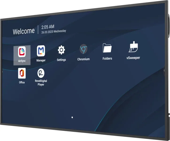 Viewsonic CDE6531-1C Signage-Display Digital Signage Flachbildschirm 165,1 cm (65") LCD WLAN 500 cd/m² 4K Ultra HD Schwarz Eingebauter Prozessor Android 14 24/7 – Bild 3