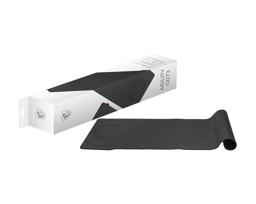 MSI AGILITY GD73 Mauspad Gaming-Mauspad Schwarz – Bild 1