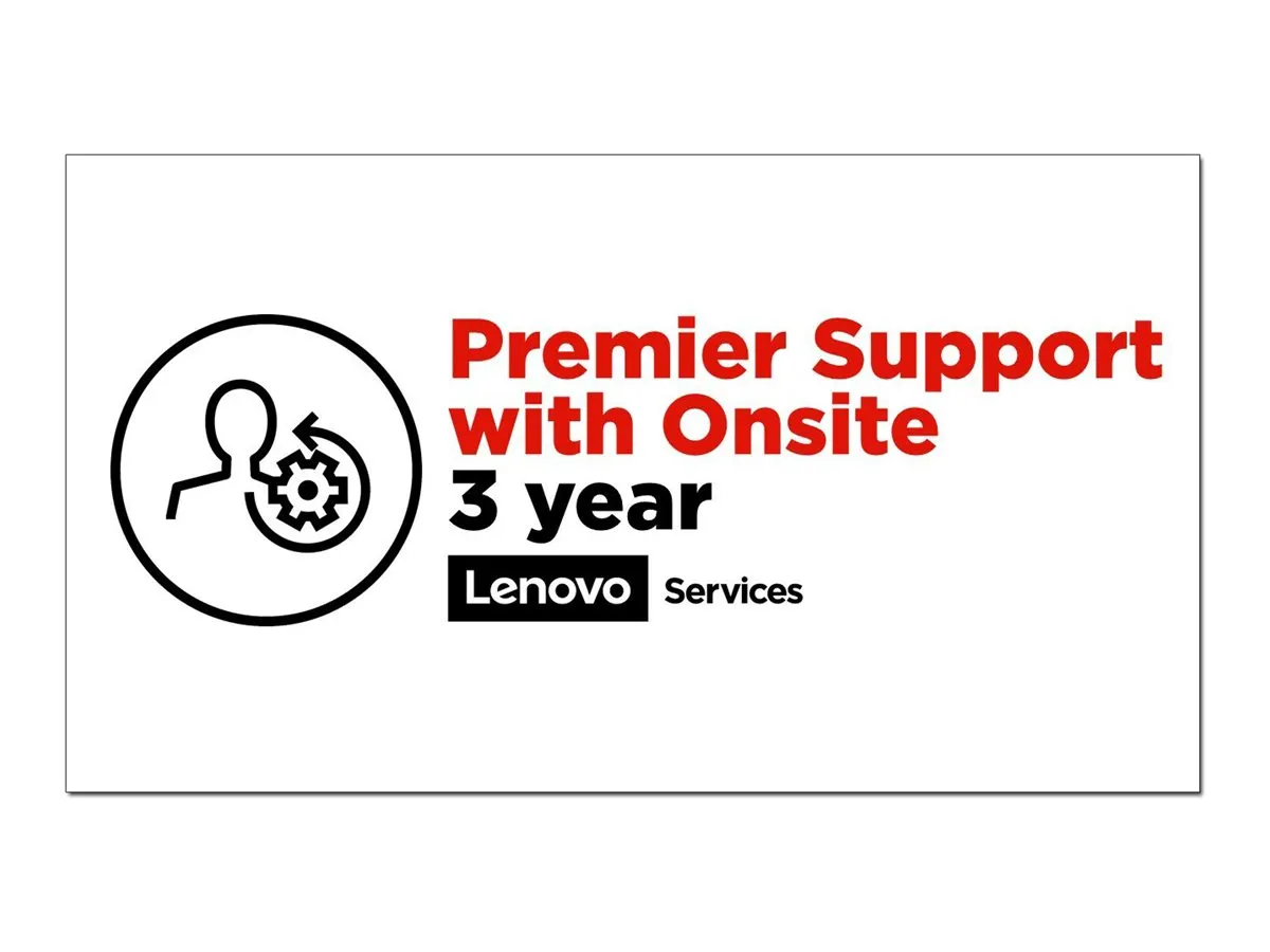 Lenovo Premier Support 3 Jahre – Upgrade von 3 Jahren Vor-Ort-Service (5WS0Y57697)