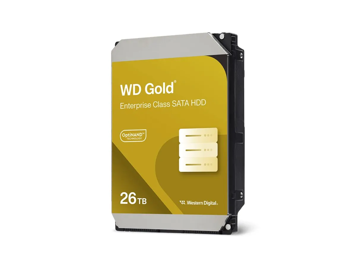 WD Gold       8.9cm (3.5") 26TB SATA3 7200  512MB WD261KRYZ