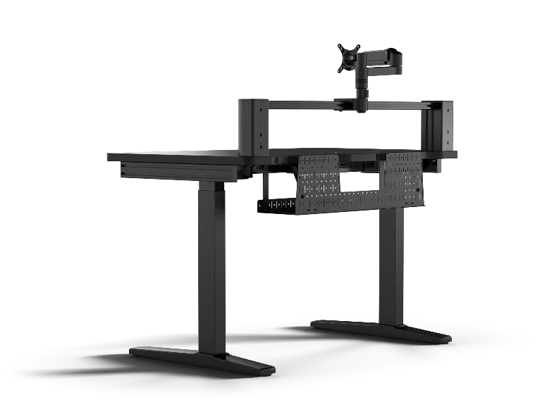 CORSAIR Gaming Tisch 4 Black, einstellbare Höhe,inkl.TFT-A (Speditionsversand)