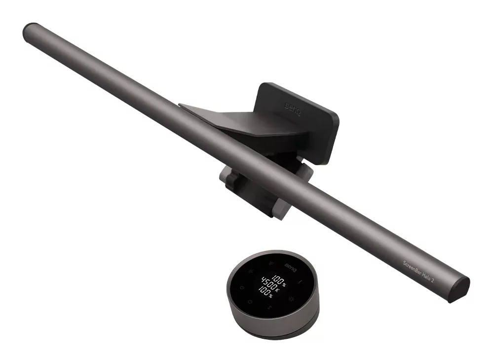 BenQ ScreenBar Halo 2 Monitorbeleuchtung Grau – Bild 1