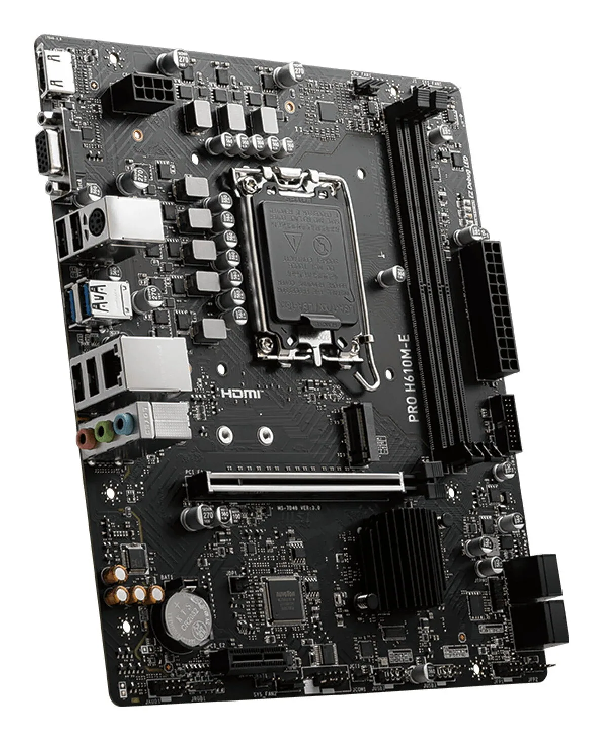 MSI PRO H610M-E Motherboard Intel H610 LGA 1700 micro ATX – Bild 4