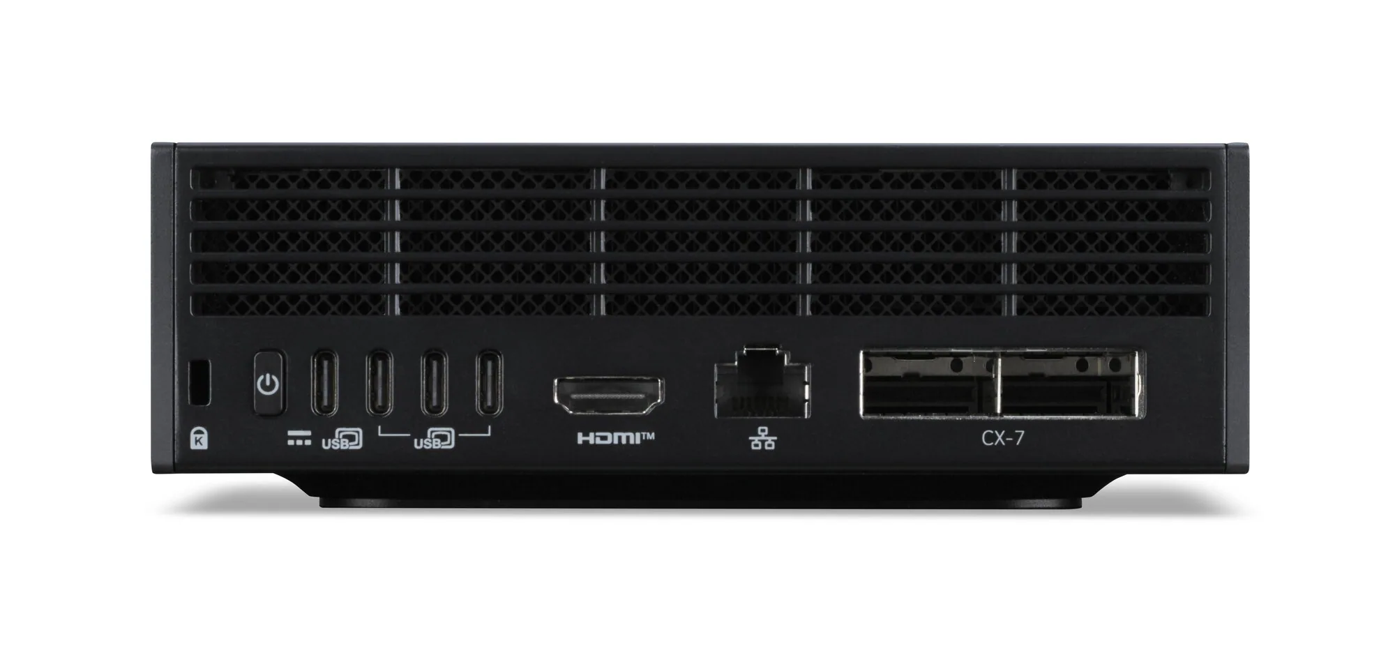 Acer Veriton VGN100 GB10 128 GB LPDDR5x-SDRAM 4 TB SSD DGX OS Mini PC Arbeitsstation Schwarz, Grau – Bild 5