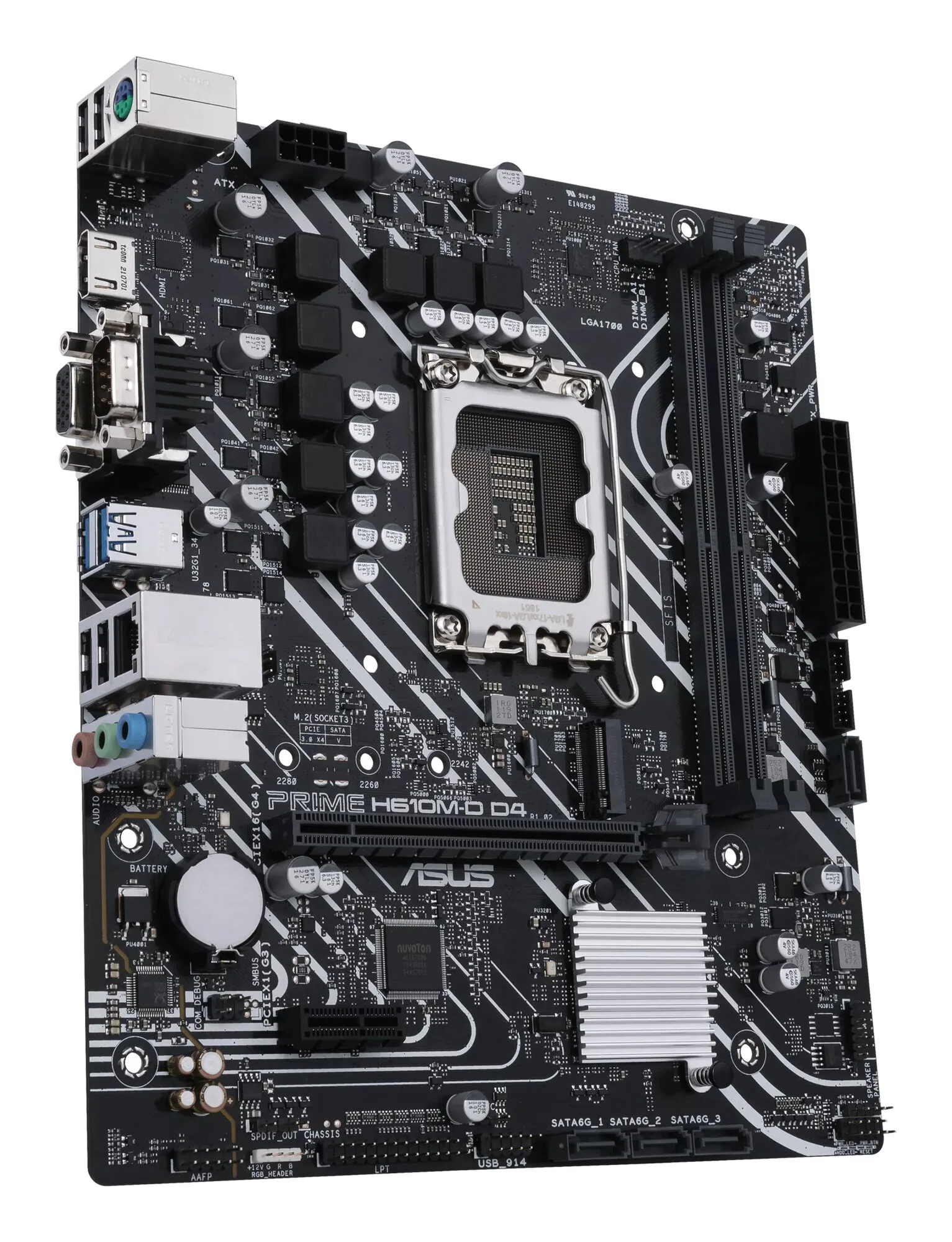 ASUS PRIME H610M-D D4 Intel H610 LGA 1700 micro ATX – Bild 4