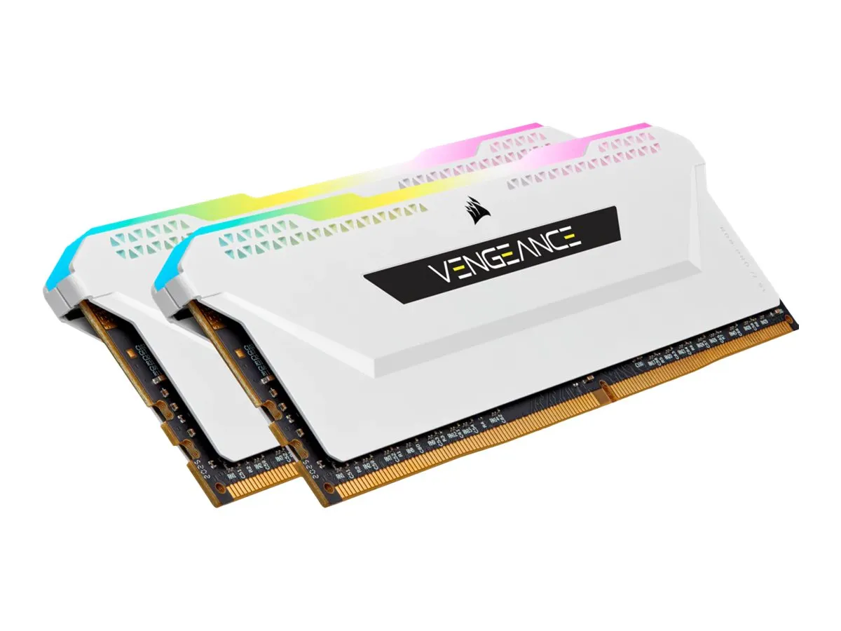 Corsair VENGEANCE RGB DDR4-3200 CL16 32 GB Kit (2x 16 GB) (CMH32GX4M2E3200C16W)