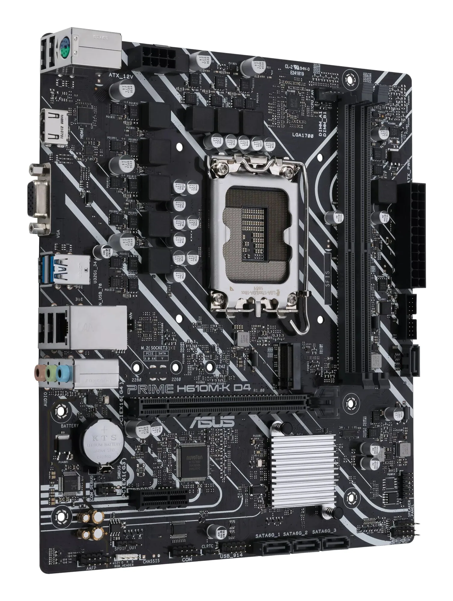 ASUS PRIME H610M-K D4 Intel H610 LGA 1700 micro ATX – Bild 3