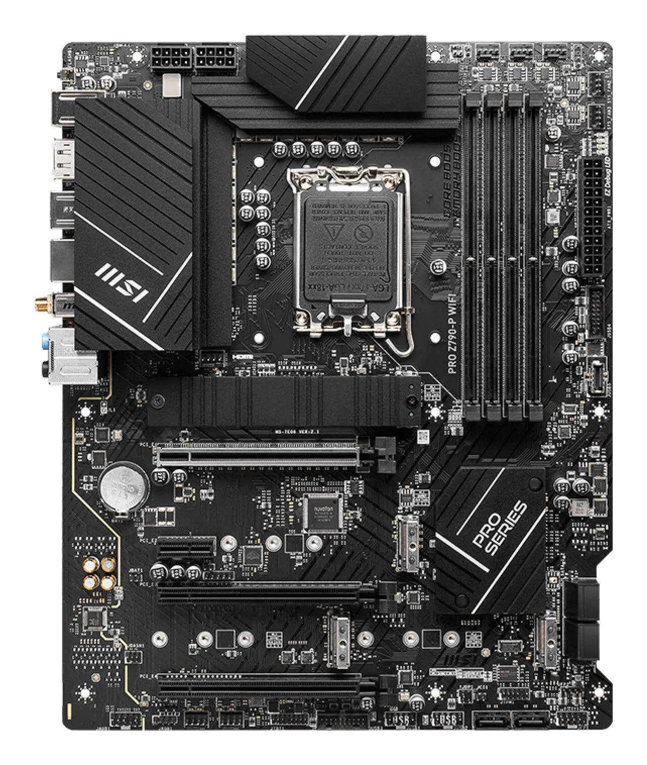 MSI PRO Z790-P WIFI Motherboard Intel Z790 LGA 1700 ATX – Bild 2