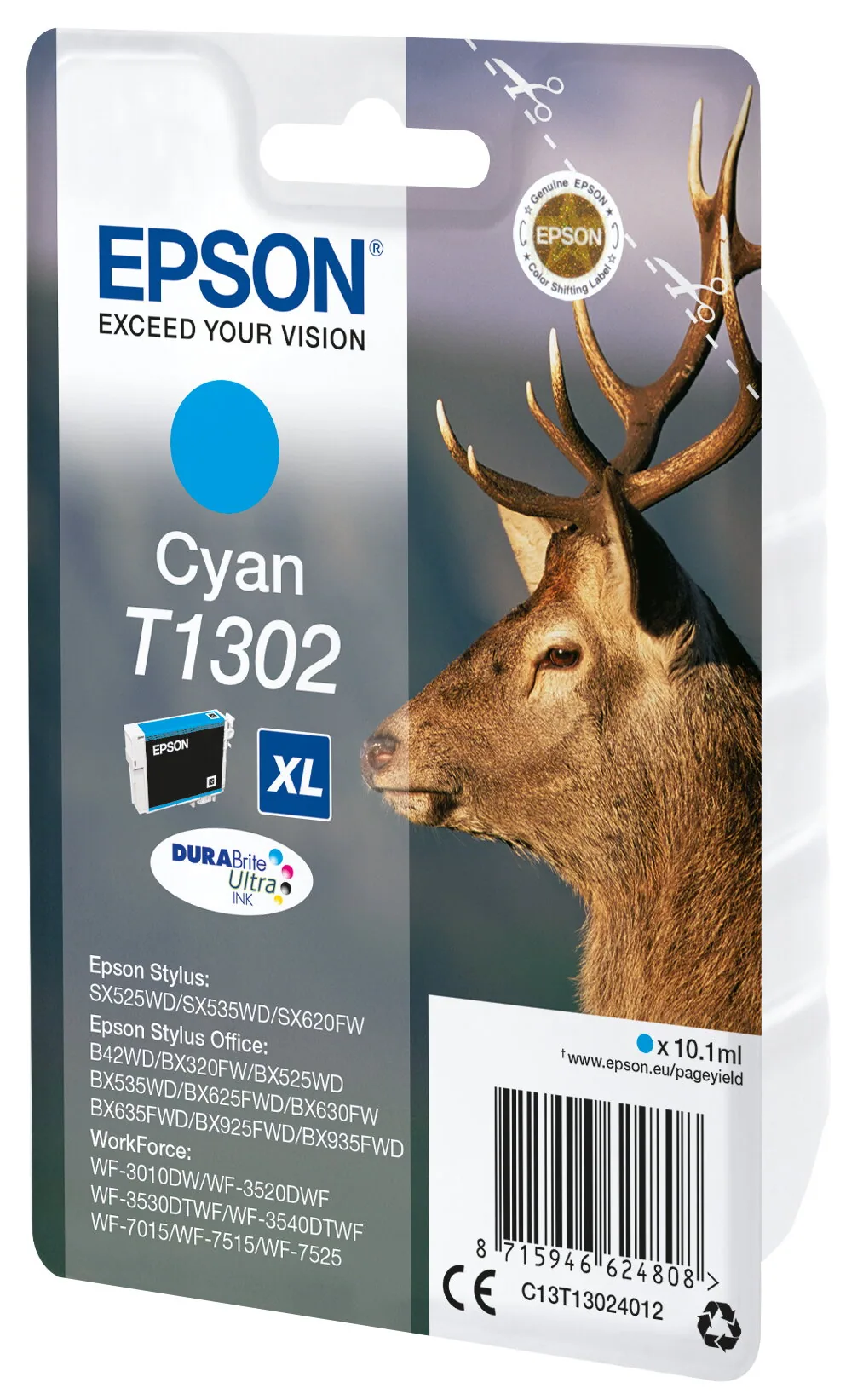 Epson Stag T1302 Hirsch DURABrite Ultra Single Cyan Tinte – Bild 8
