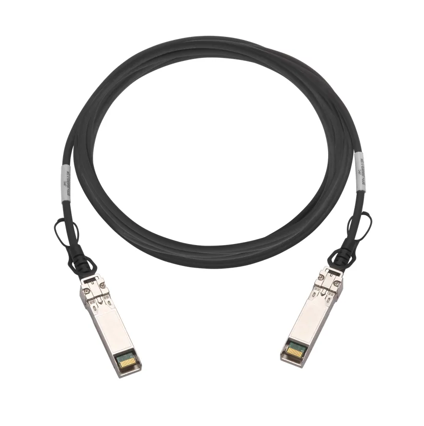 QNAP CAB-DAC15M-Q28B4 InfiniBand/Glasfaserkabel 1,5 m QSFP28 Schwarz – Bild 1