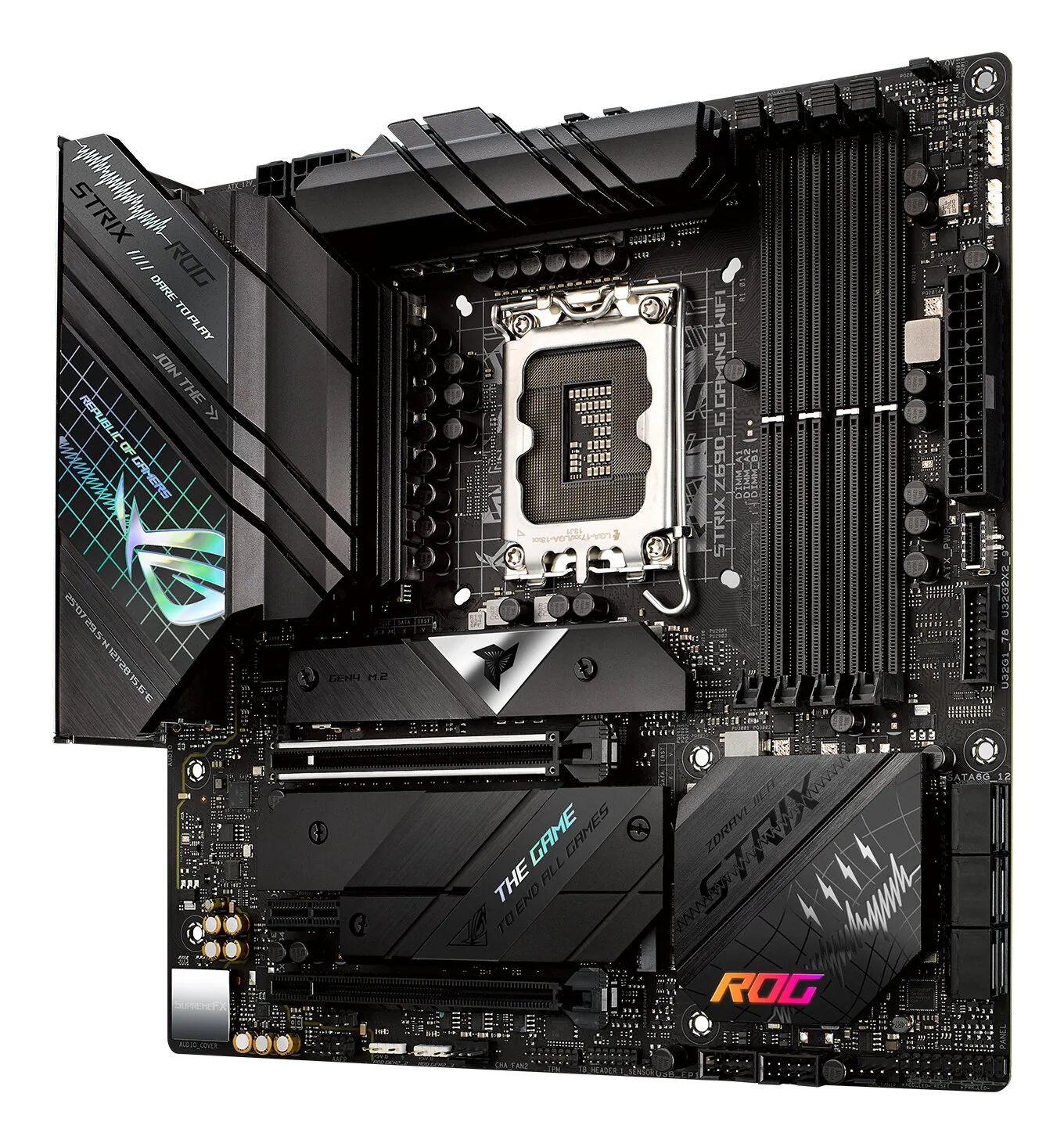 ASUS ROG STRIX Z690-G Gaming WIFI Intel Z690 LGA 1700 micro ATX – Bild 6