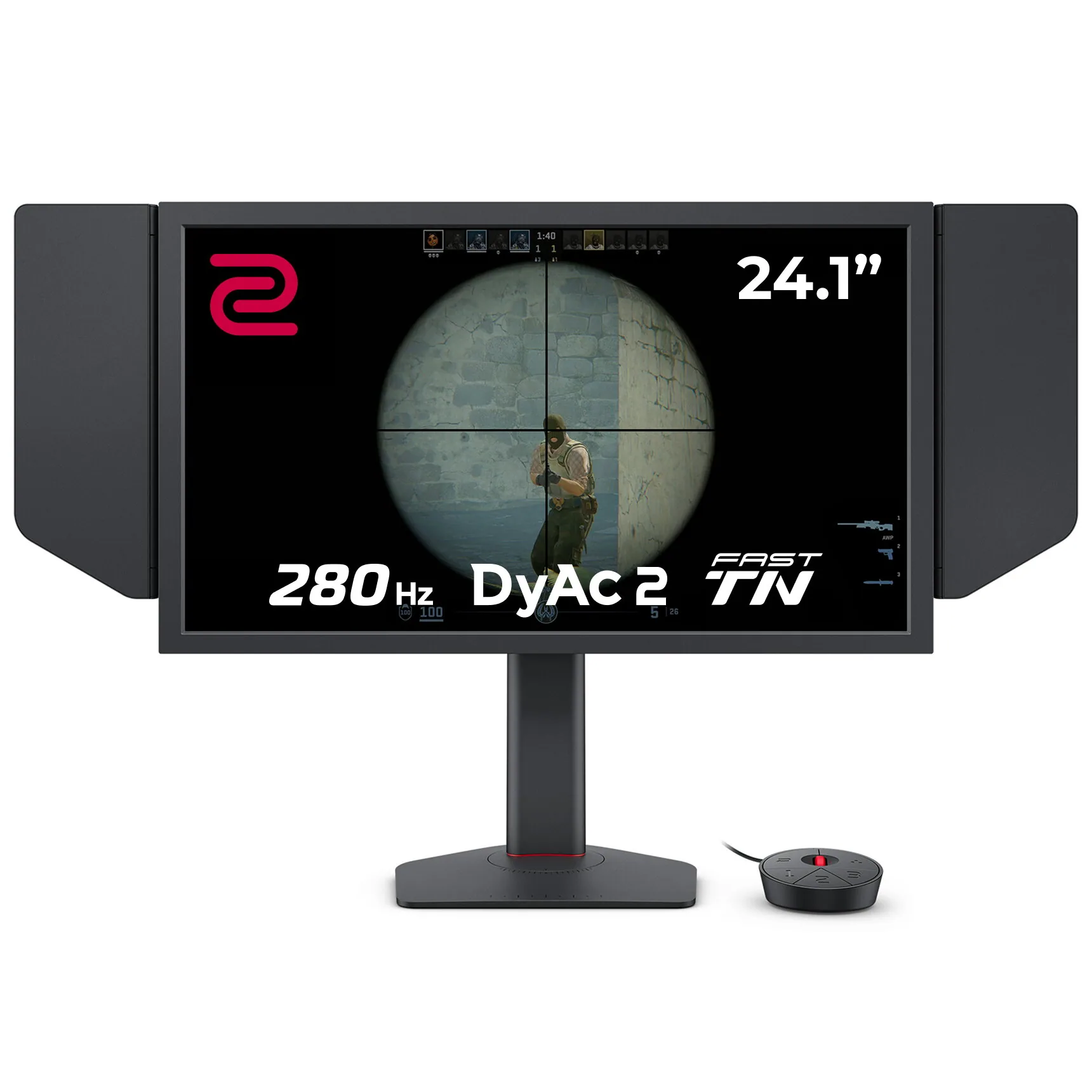 ZOWIE XL2546X+ Computerbildschirm 62,2 cm (24.5") 1920 x 1080 Pixel Full HD Schwarz – Bild 1