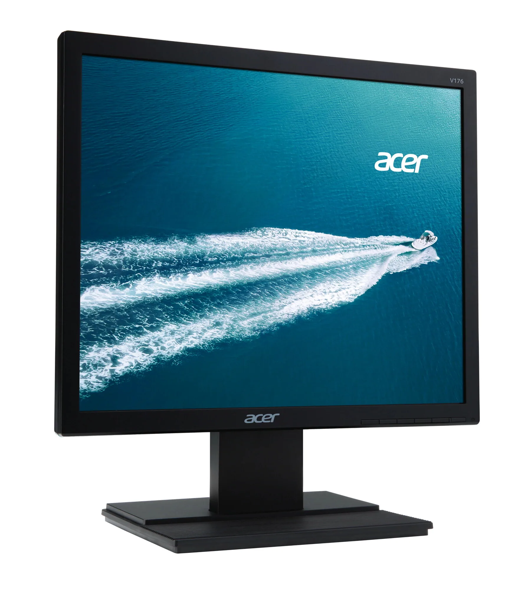 Acer V6 V176L Computerbildschirm 43,2 cm (17") 1280 x 1024 Pixel SXGA LCD Schwarz – Bild 3