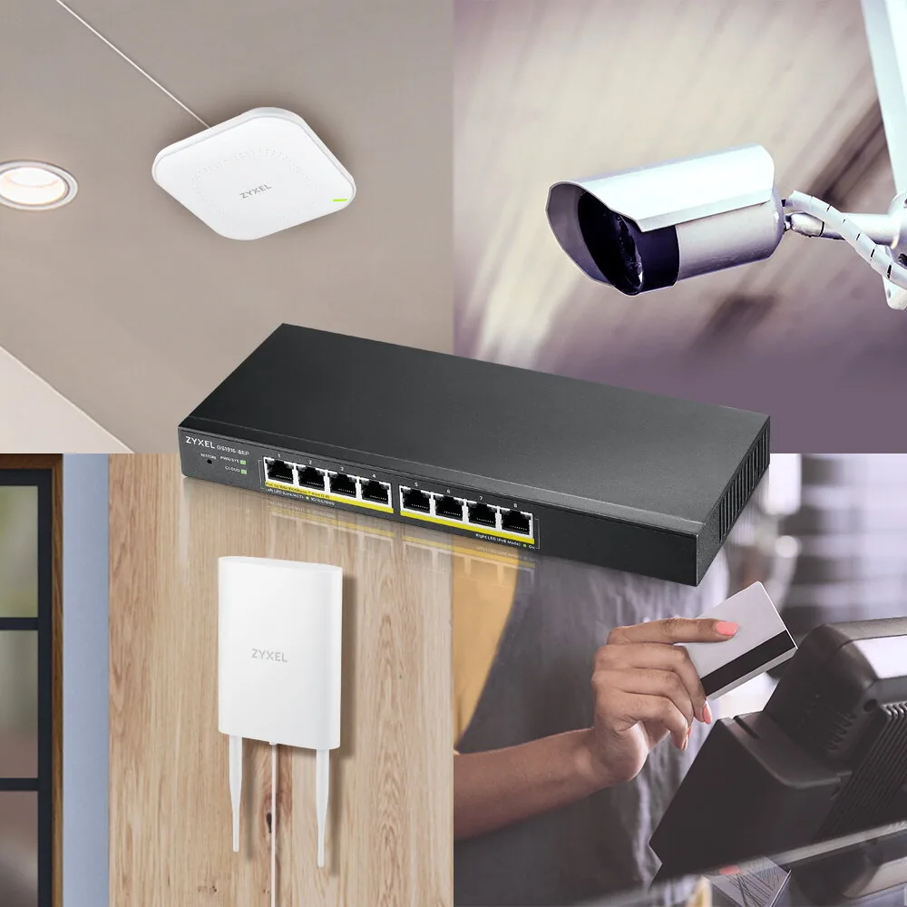 Zyxel GS1915-8 Managed L2 Gigabit Ethernet (10/100/1000) Schwarz – Bild 6