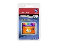CompactFlash Card   4GB Transcend TS4GCF133, MLC