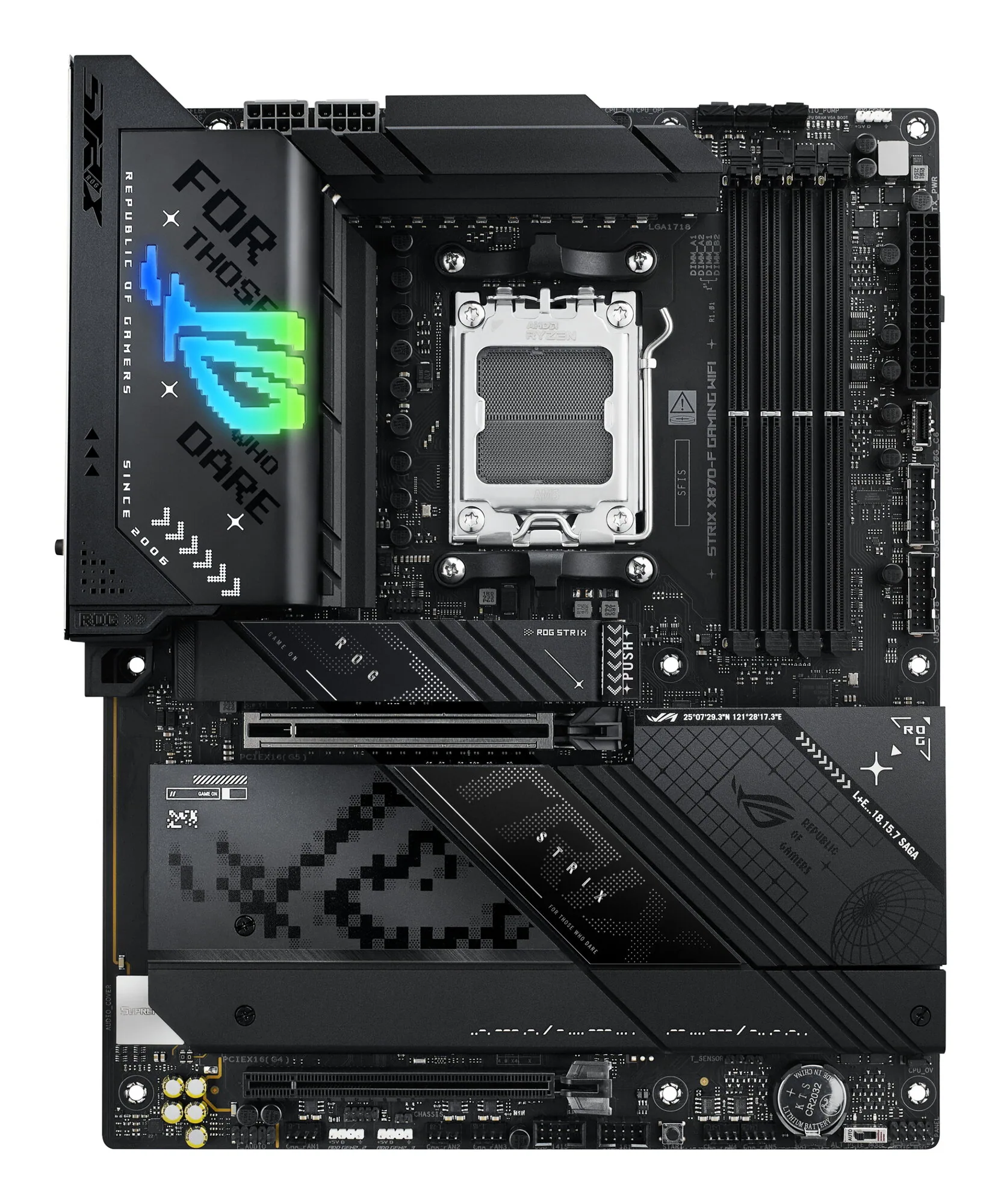 ASUS ROG STRIX X870-F GAMING WIFI AMD X870 Sockel AM5 ATX – Bild 3