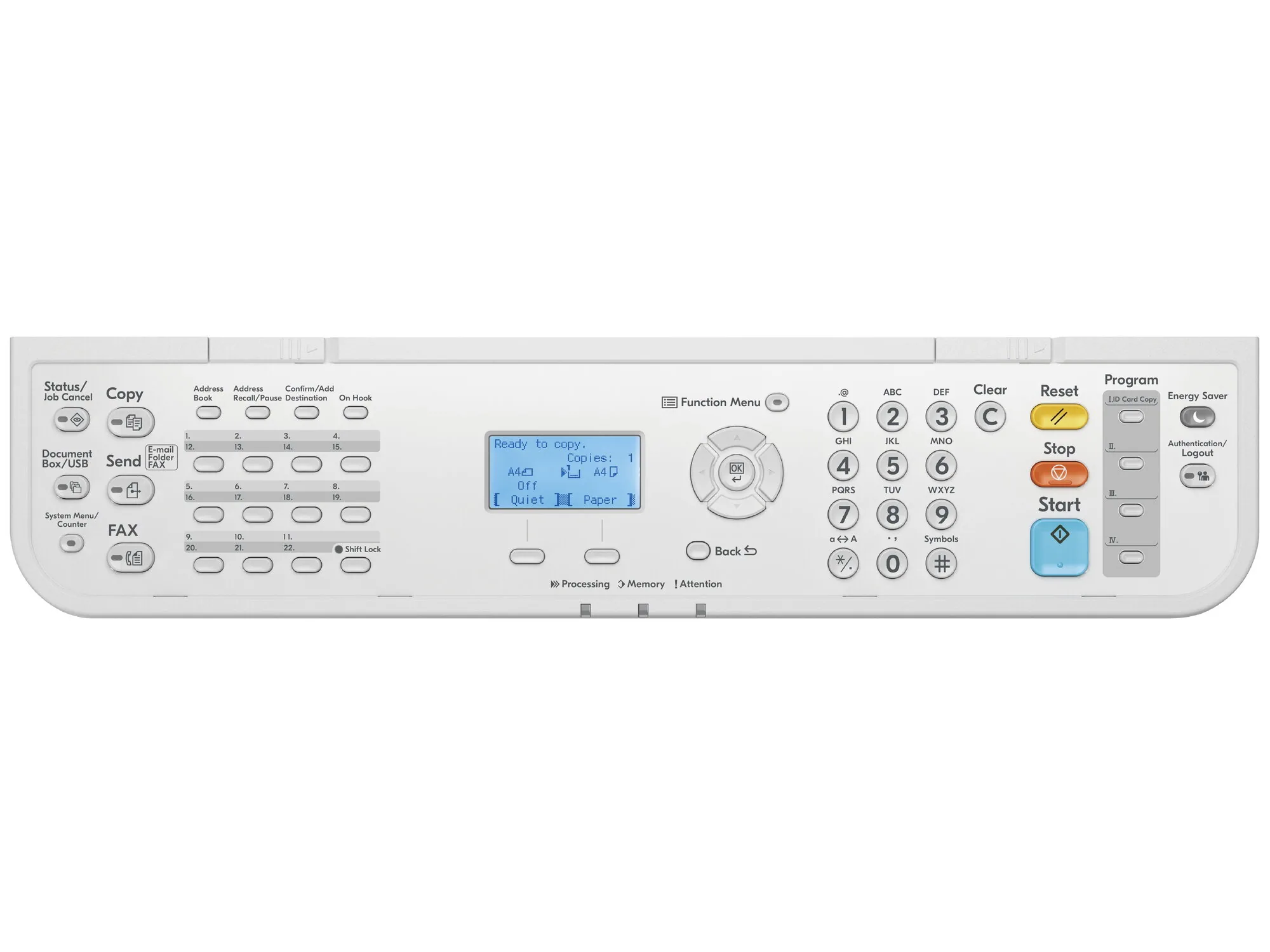 KYOCERA ECOSYS MA4500fx Laser A4 1200 x 1200 DPI 45 Seiten pro Minute – Bild 2