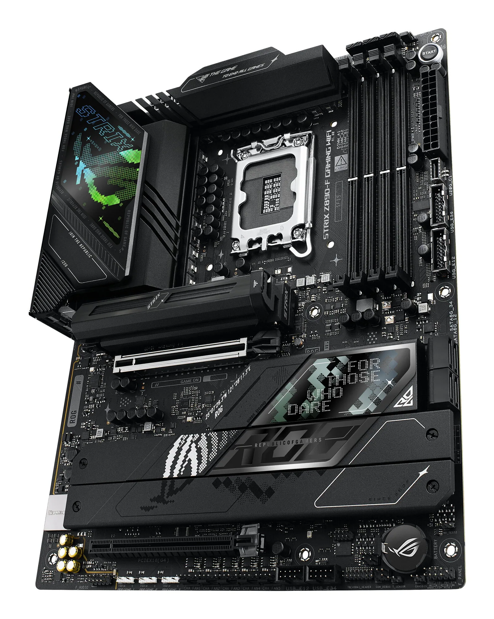 ASUS ROG STRIX Z890-F GAMING WIFI Intel Z890 LGA 1851 (Socket V1) ATX – Bild 4