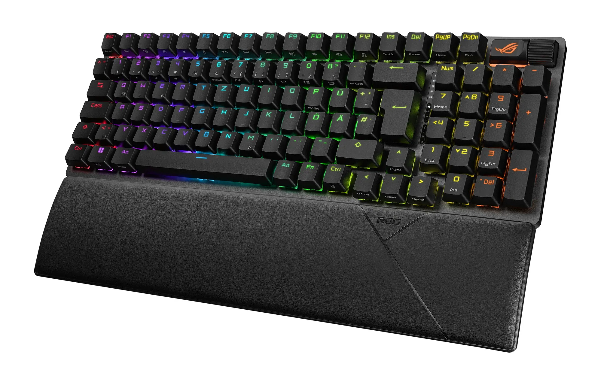 ASUS ROG Strix Scope II 96 Wireless Tastatur Gaming USB + RF Wireless + Bluetooth QWERTZ Deutsch Schwarz – Bild 2
