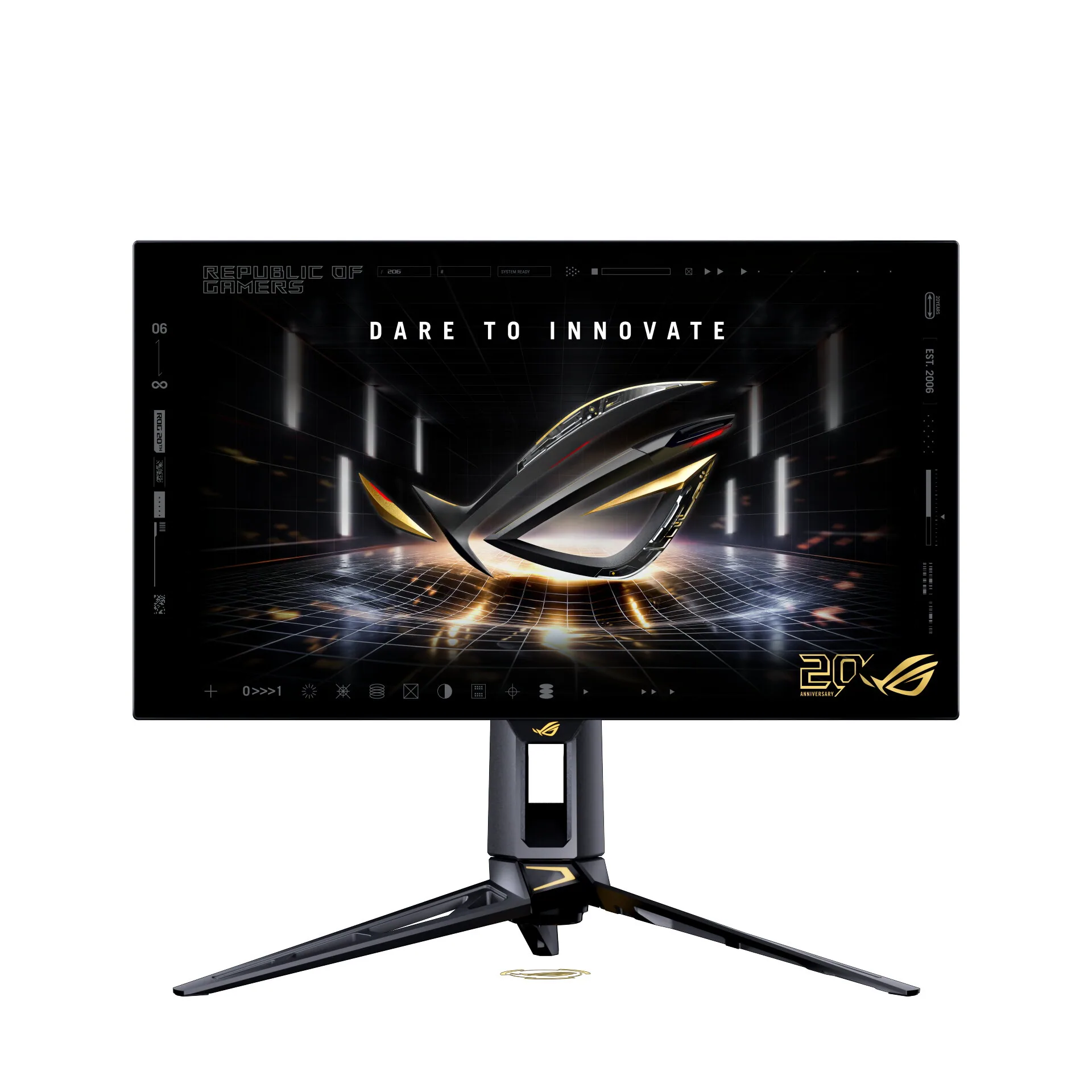 ASUS ROG Swift OLED PG27AQWP-G Edition 20 Computerbildschirm 67,3 cm (26.5") 2560 x 1440 Pixel Wide Quad HD Schwarz – Bild 6