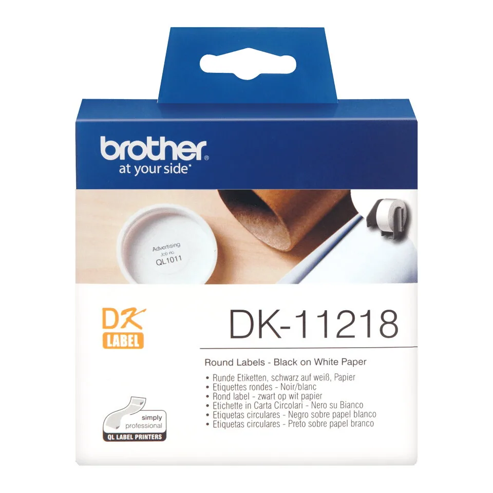 Brother DK-11218 Druckeretikett Weiß – Bild 1