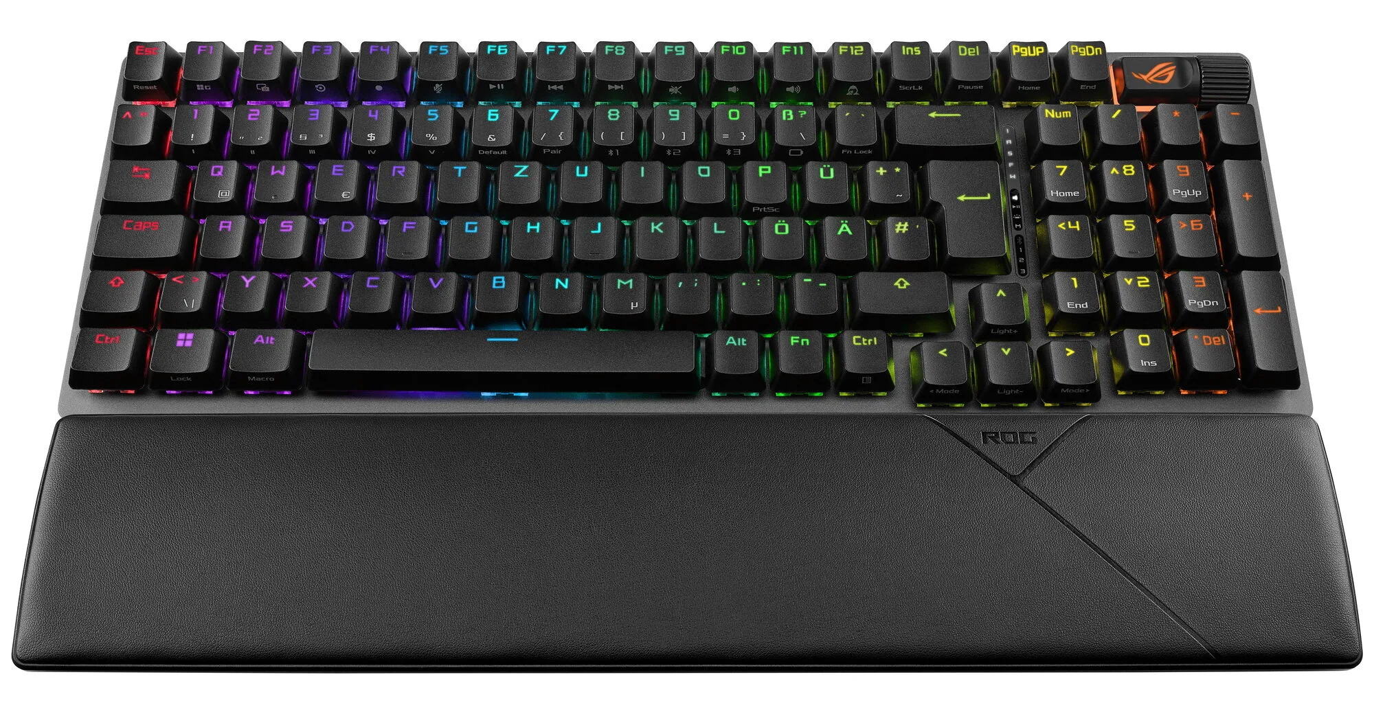 ASUS ROG Strix Scope II 96 Wireless Tastatur Gaming USB + RF Wireless + Bluetooth QWERTZ Deutsch Schwarz – Bild 3
