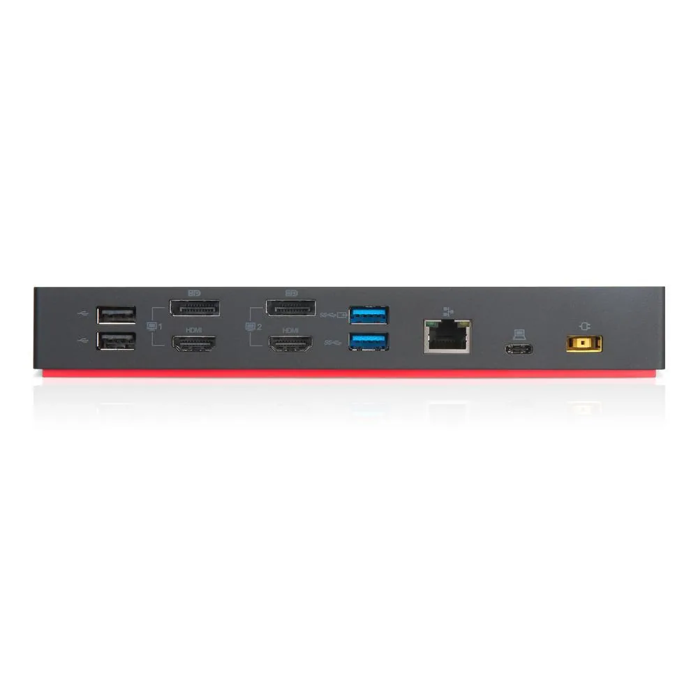 Lenovo ThinkPad Hybrid USB-C with USB-A Dock Kabelgebunden USB 3.2 Gen 2 (3.1 Gen 2) Type-C Schwarz – Bild 3