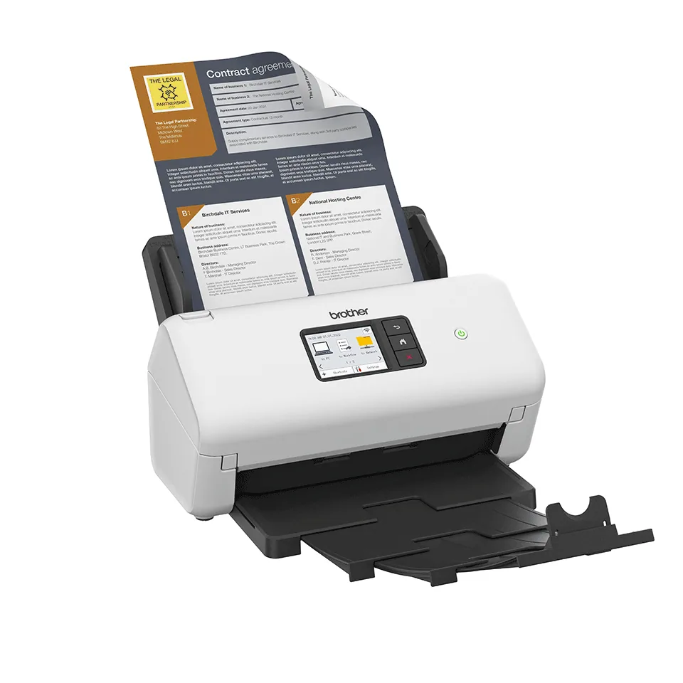 Brother ADS-4550W Scanner ADF-Scanner 600 x 600 DPI Schwarz, Weiß – Bild 5