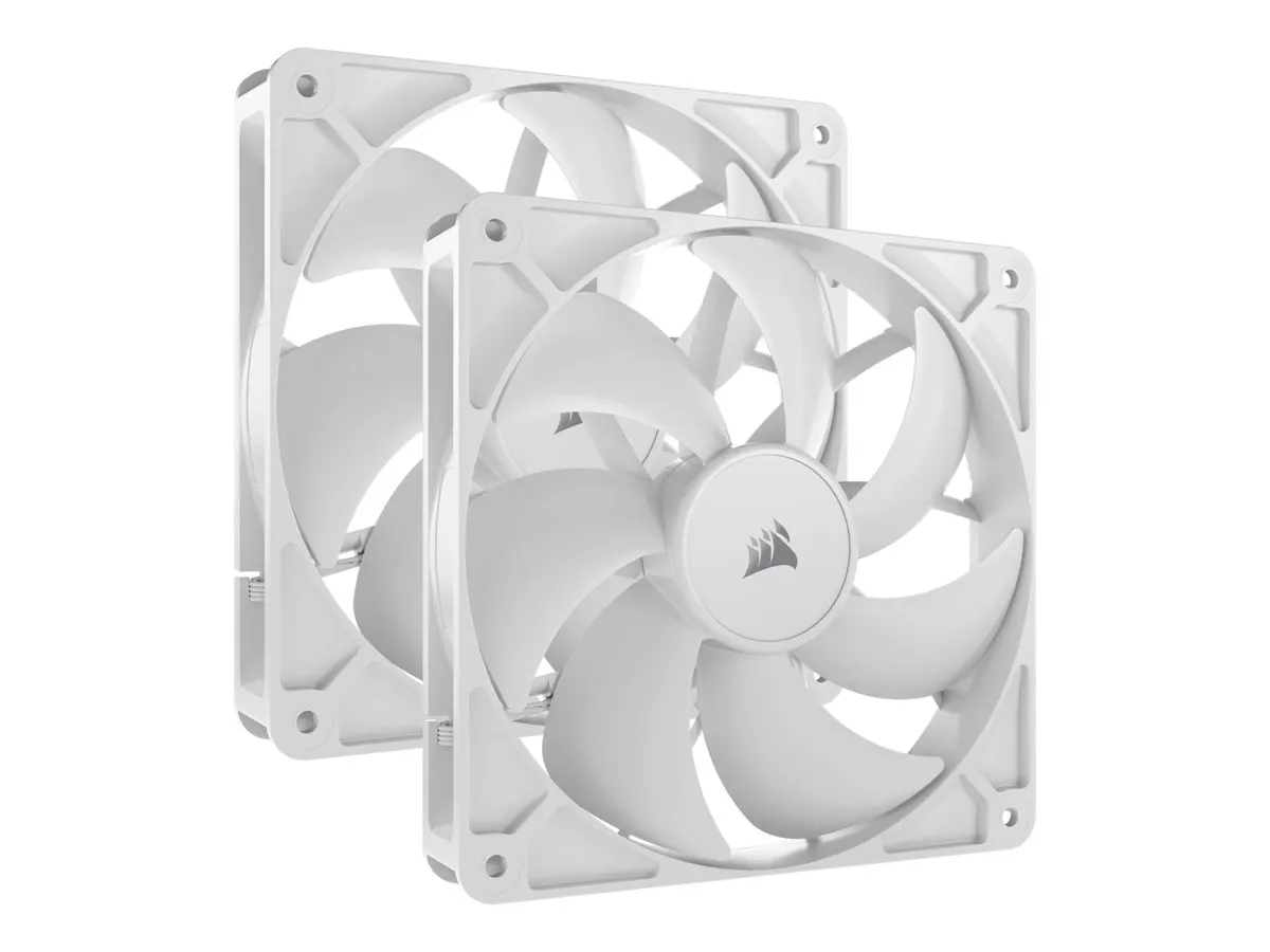 Corsair Lüfter 140*140*25 RS140 Weiß PWM Dual Pack