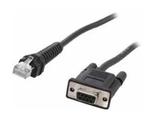 Zebra CBA-RF5-S07ZAR Serien-Kabel Schwarz 0,82296 m DB-9 RJ-45