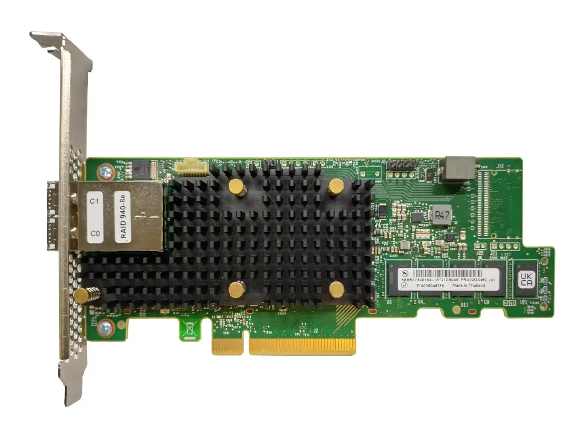 Lenovo ThinkSystem RAID 940-8e 4 GB Flash PCIe Gen4 12 Gbit/s Ada