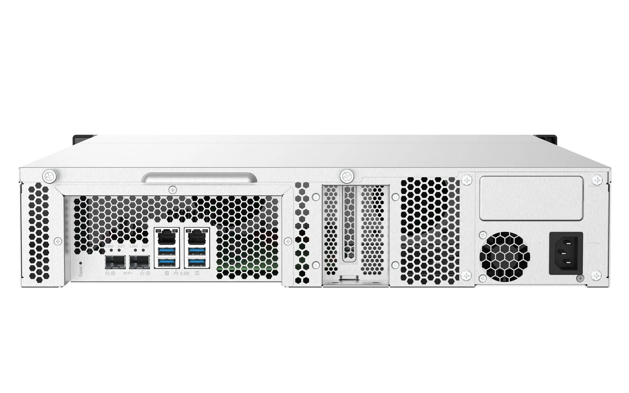 QNAP TS-832PXU NAS Rack (2U) Annapurna Labs AL324 4 GB DDR4 0 TB QNAP Turbo System Aluminium, Schwarz – Bild 5