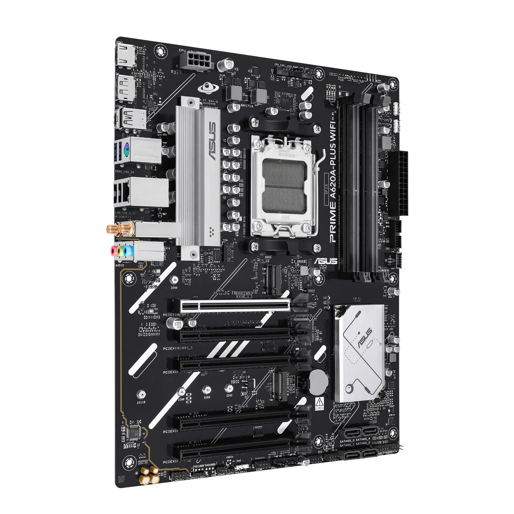 ASUS PRIME A620A-PLUS WIFI AMD A620A Sockel AM5 ATX – Bild 3