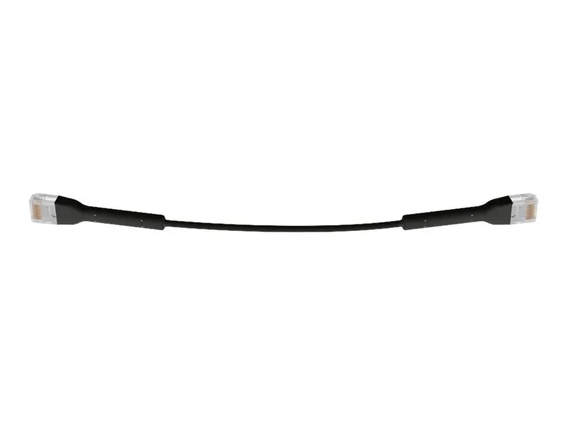 Ubiquiti UniFi Patchkabel Cat6 10cm schwarz,  50er Pack