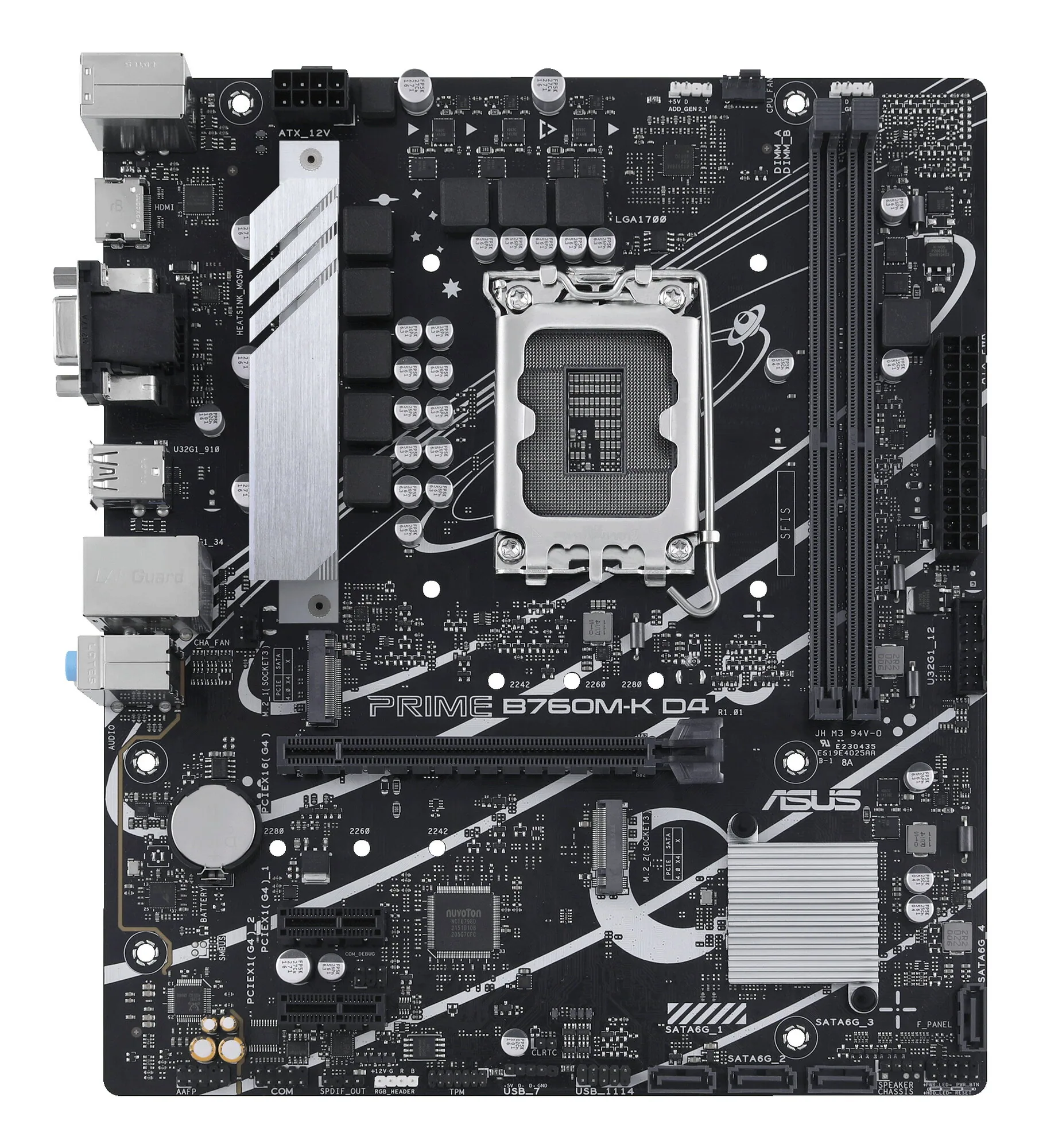 ASUS PRIME B760M-K D4 Intel B760 LGA 1700 micro ATX – Bild 2