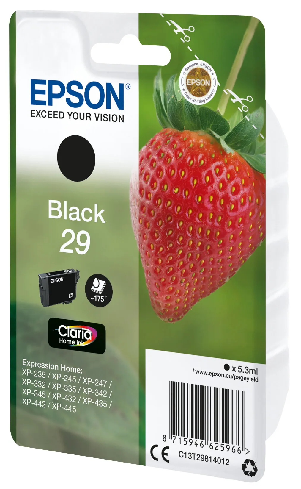 Epson Strawberry Singlepack Black 29 Claria Home Ink – Bild 7