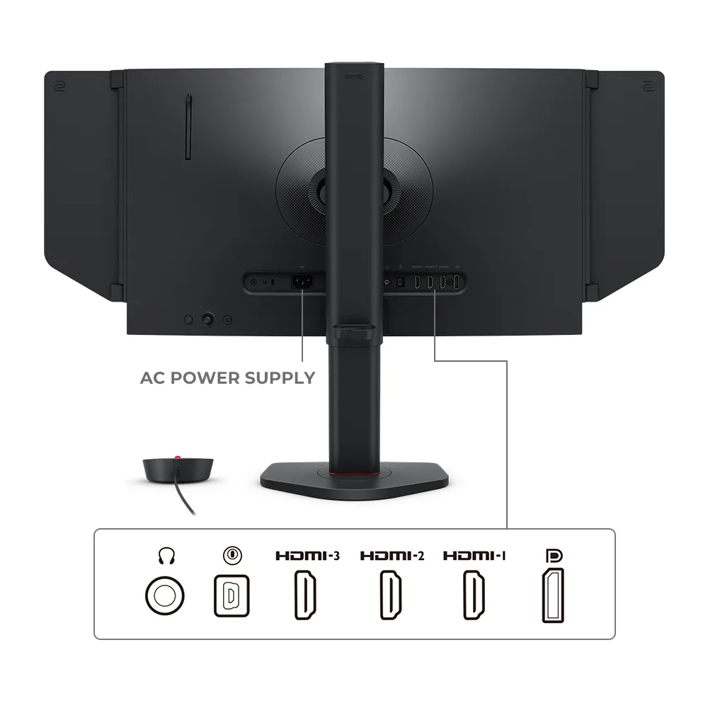 ZOWIE XL2566X+ Computerbildschirm 62,2 cm (24.5") 1920 x 1080 Pixel Full HD Schwarz – Bild 4