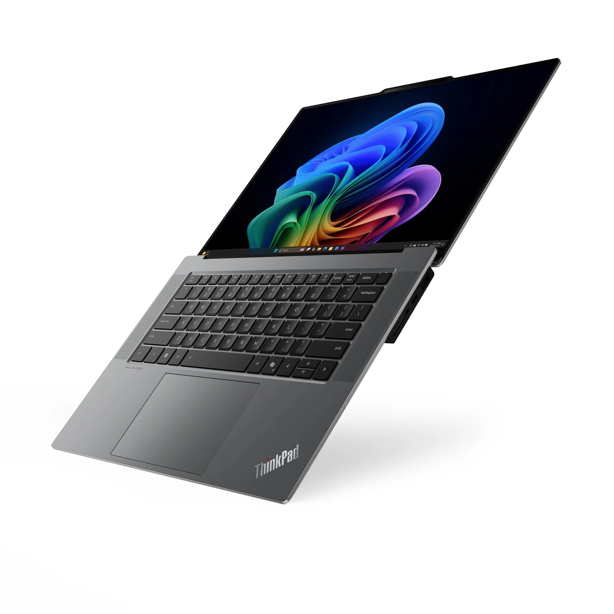Lenovo ThinkPad X9-15p Gen 1 Aura Edition Copilot+ PC 358H Laptop 38,9 cm (15.3") Touchscreen 2.8K 32 GB LPDDR5x-SDRAM 1 TB SSD Wi-Fi 7 (802.11be) Windows 11 Pro Grau Deutsch – Bild 5