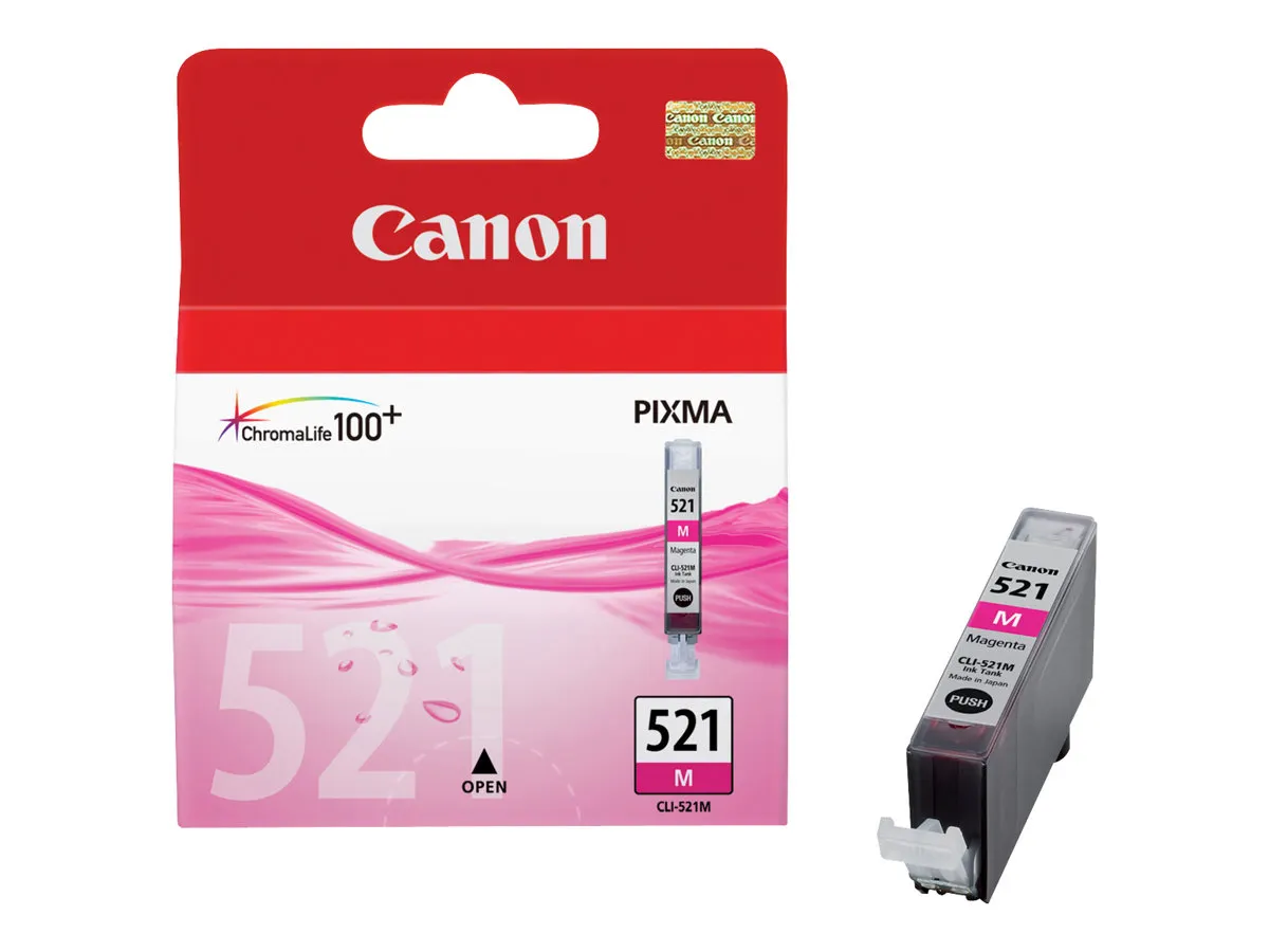 Patrone Canon CLI-521M         magenta