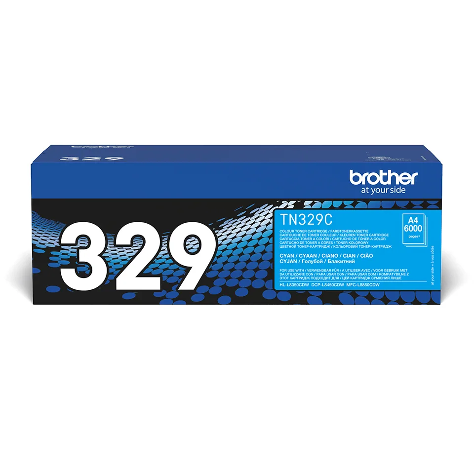 Brother TN-329C Tonerkartusche 1 Stück(e) Original Cyan – Bild 3
