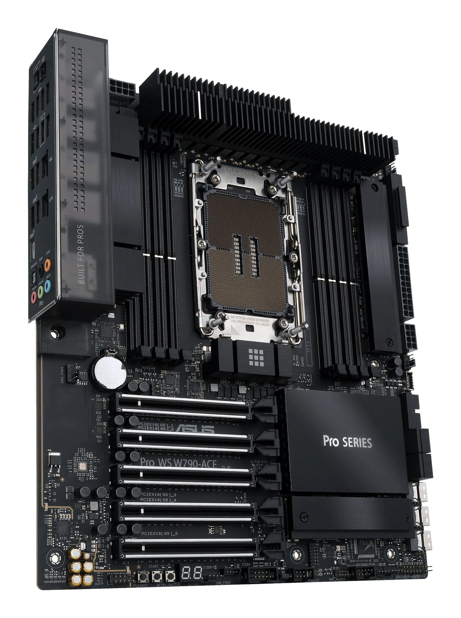 ASUS PRO WS W790-ACE Intel W790 LGA 4677 (Socket E) SSI CEB – Bild 8