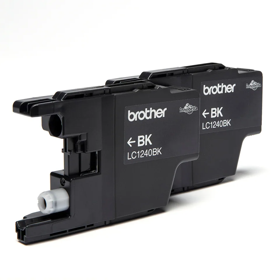 Brother LC-1240BKBP2 Druckerpatrone Original Standardertrag Schwarz – Bild 1