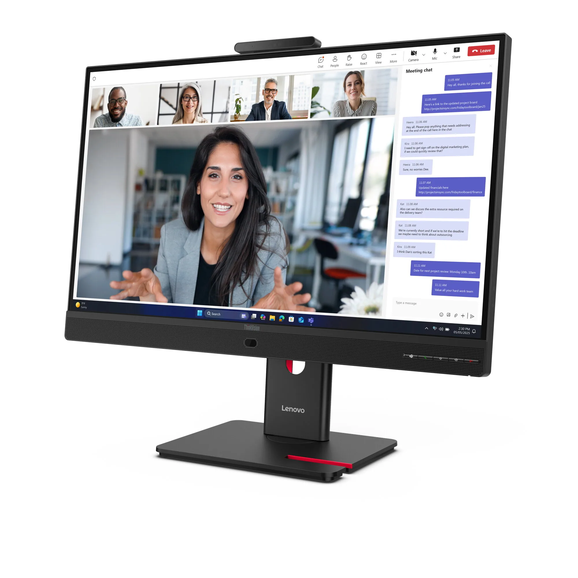 Lenovo ThinkVision T24-4v Monitor – Bild 4