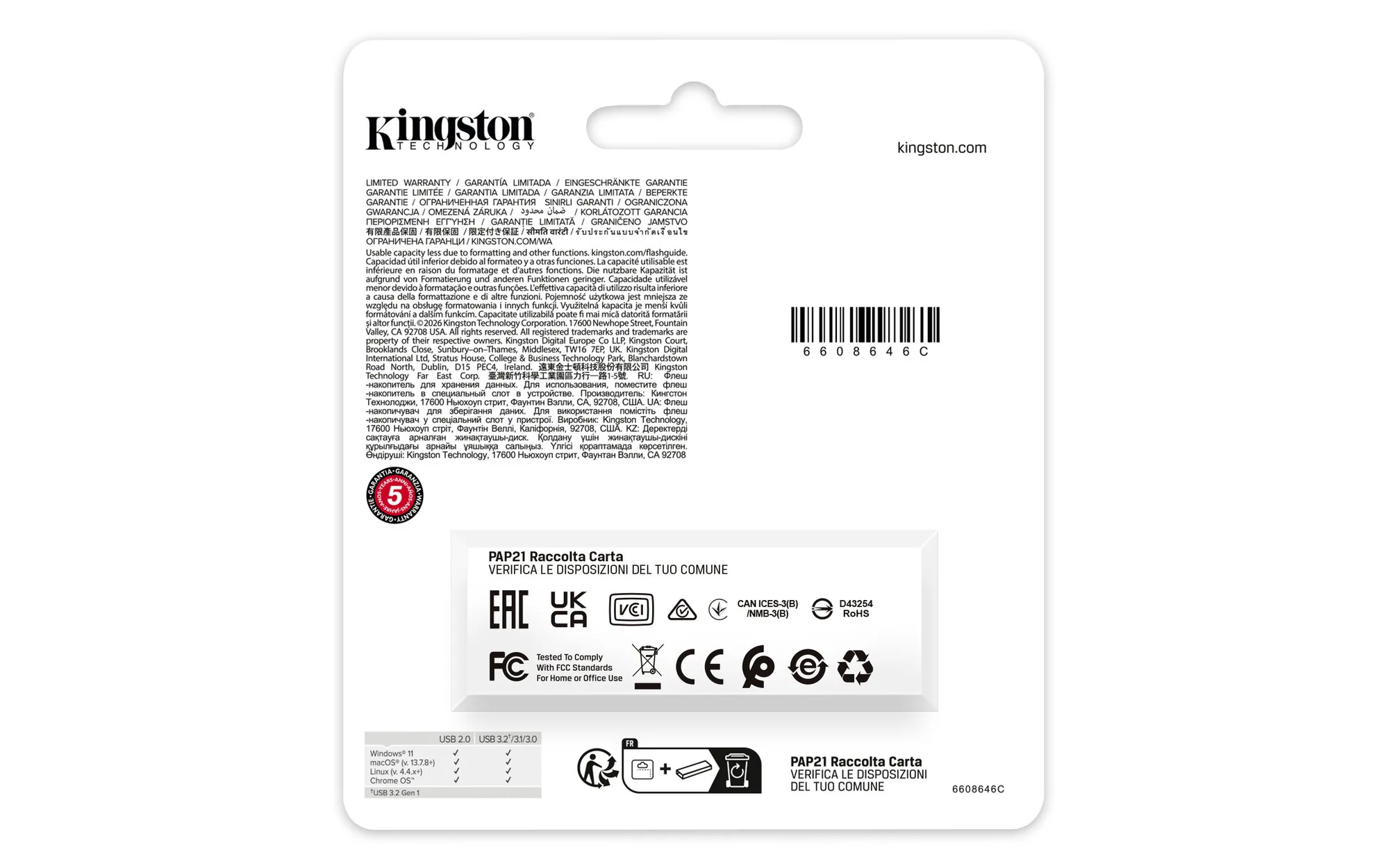 Kingston Technology DataTraveler 64GB Tragbarer USB 3.2 Gen 1 Exodia Schwarz – Bild 4