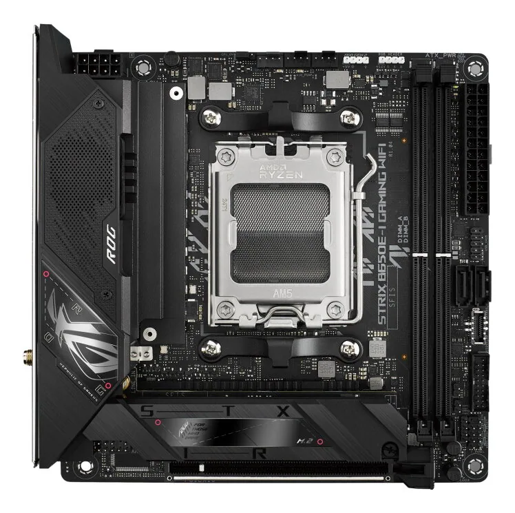 ASUS ROG STRIX B650E-I GAMING WIFI AMD B650 Sockel AM5 mini ITX – Bild 4